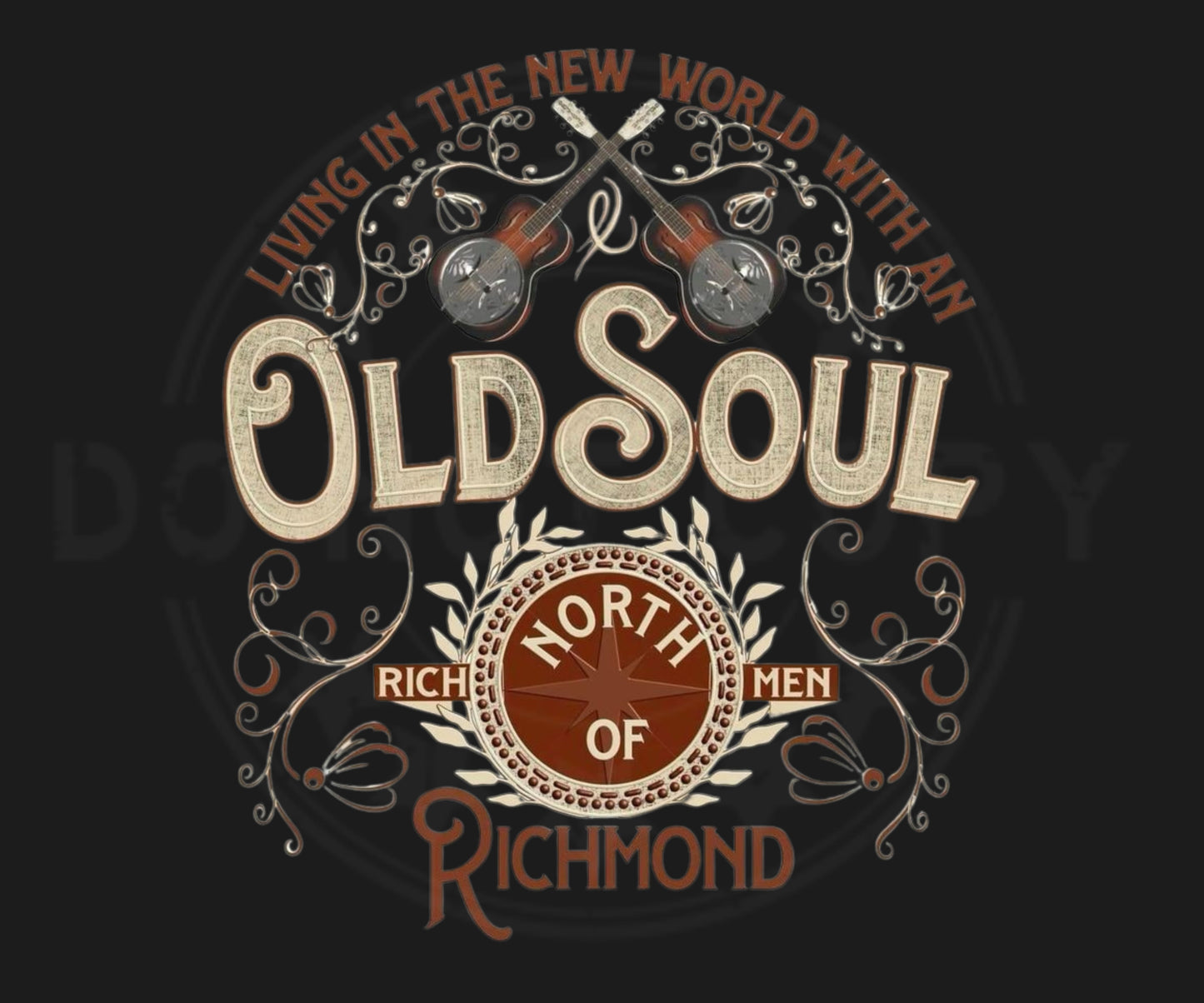 Living With An Old Soul-Full Color Transfers-Direct to Film Transfers